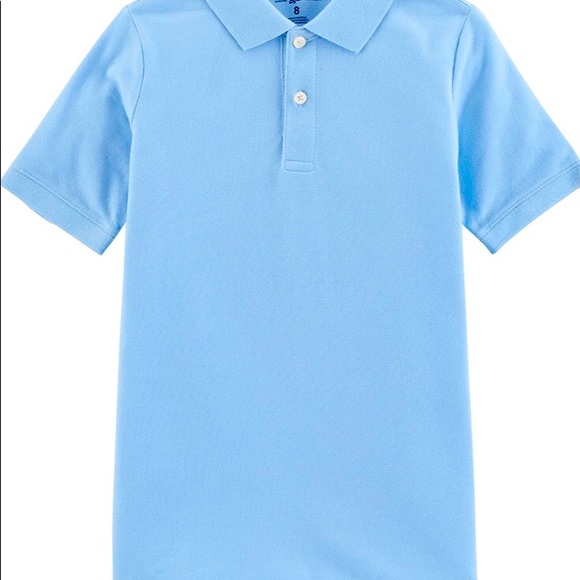 Blue polo top - Picture 1 of 1